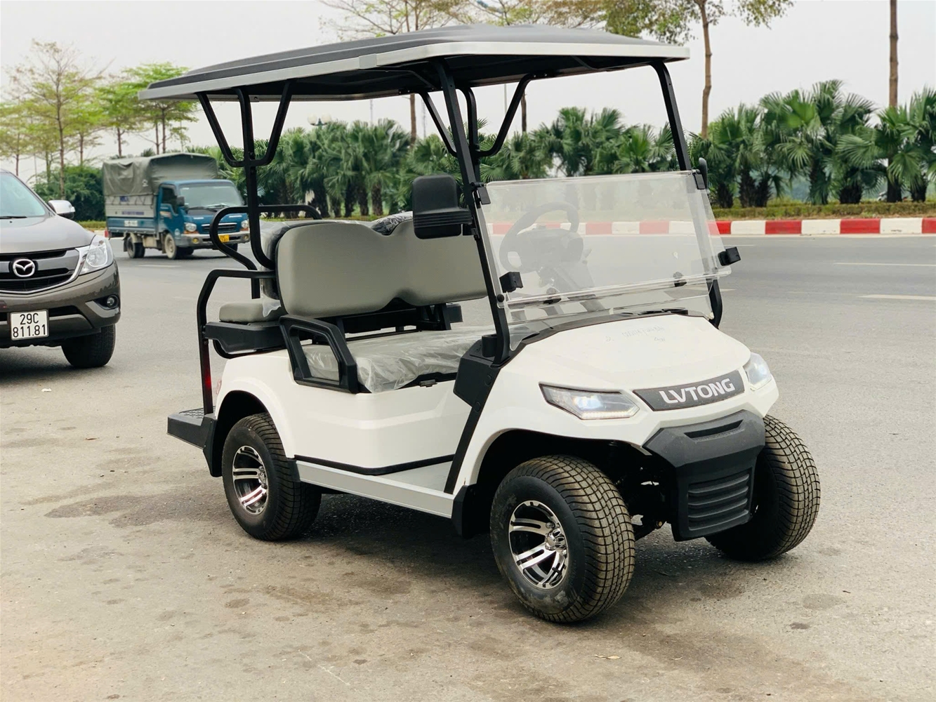 Xe điện kiểu golf 2 chỗ